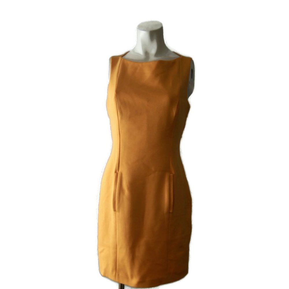Laundry by Design Women's Side Zipper Sleeveless Dress Retro XS
